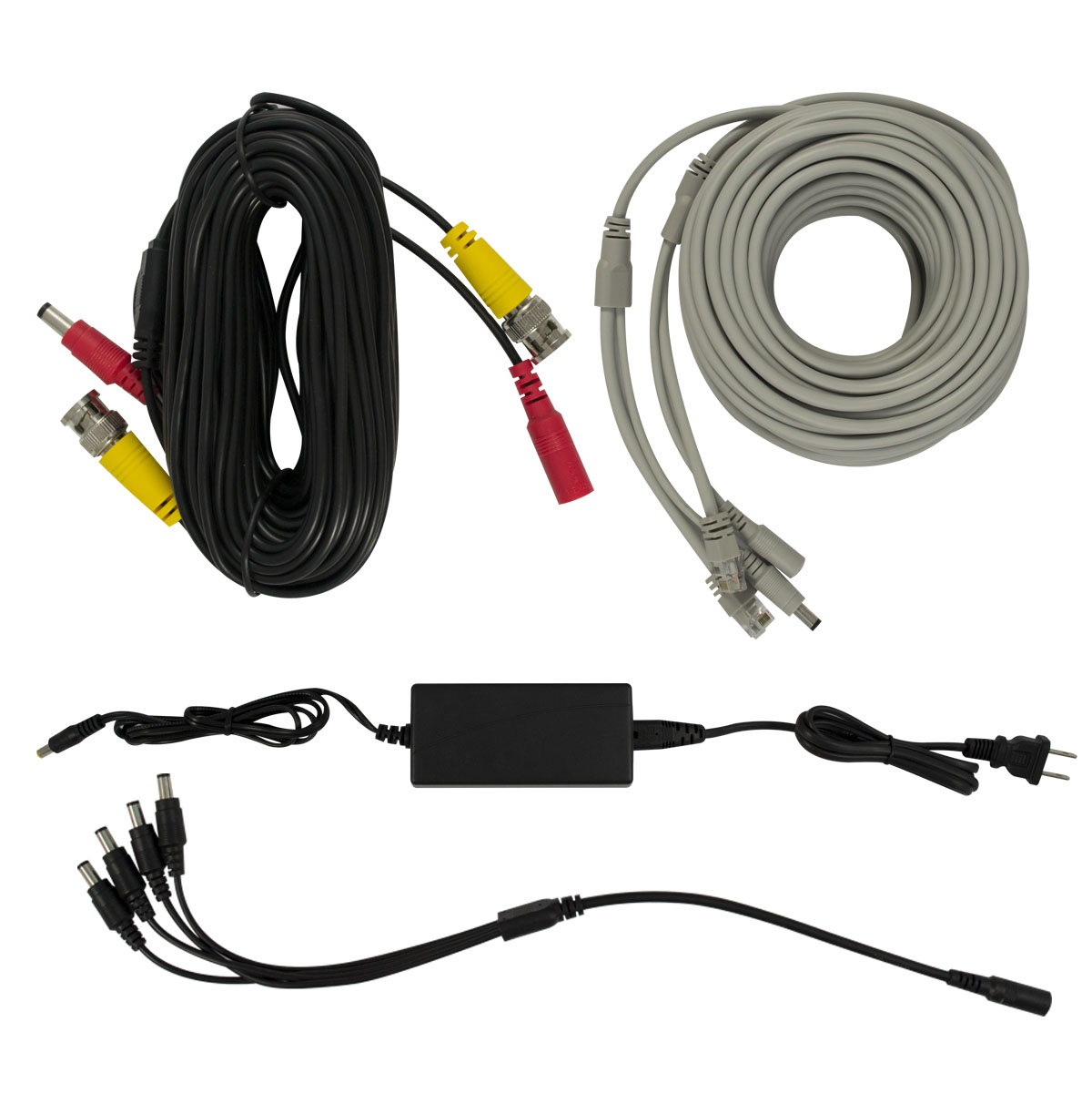 Kit 8 cameras, CMOS Sensor, 3.6mm lens, 24 LEDs, IR-CUT, H264, 1080P - Image 6